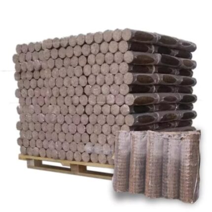 Verdichtetes Laubholz – halbe Palette Brennmaterial